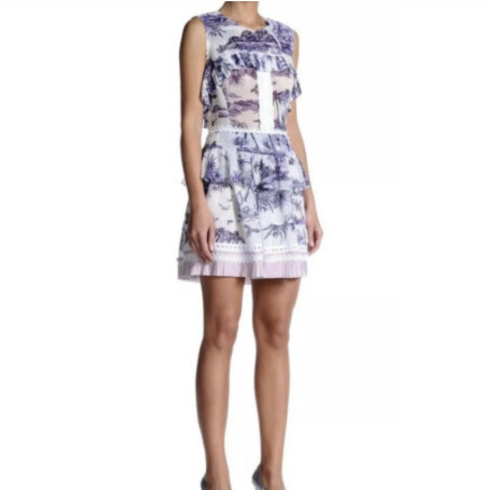 NWT JUST CAVALLI $995 Mini Dress - Size 38
